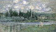 Claude Monet View of Vetheuil sur Seine Spain oil painting artist